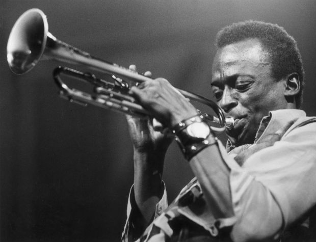 Miles Davis in performance